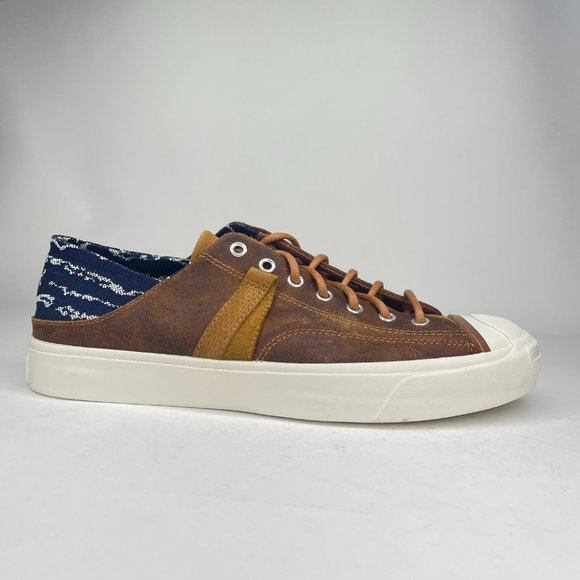 Converse Jack Purcell Vantage Crush Ox Brown Navy Sneakers172932C main image 9
